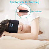 Wireless Bluetooth Sleep Headband – Elastic Sports Headphones & Eye Mask