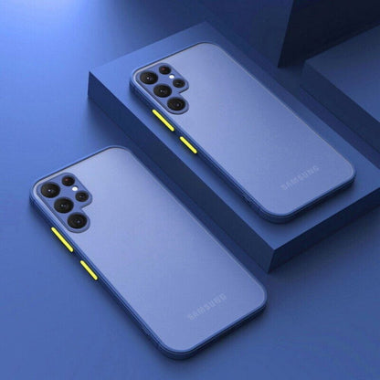 Armor Hard Phone Case for Samsung S25 S23 S24 plus S22 Ultra A14 A34 A54 Cover