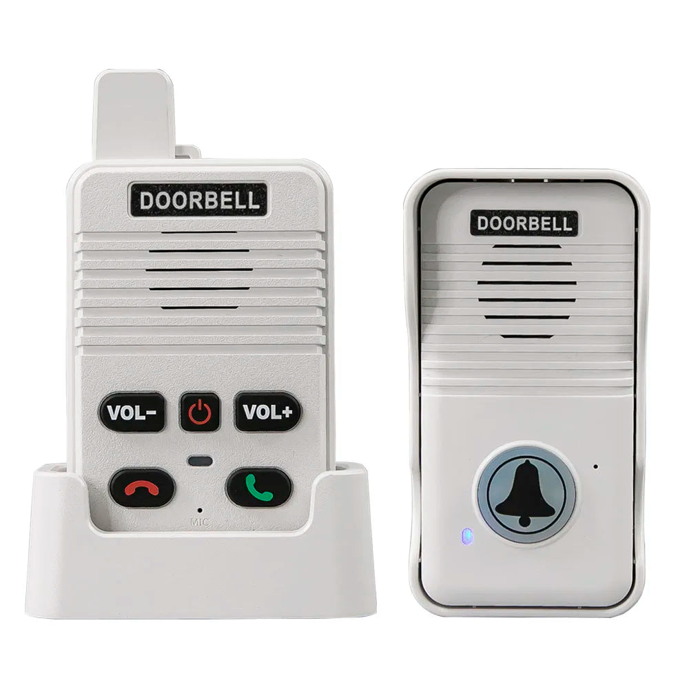Wireless Intercom Doorbell System – 200m Long Range & Two-Way Audio