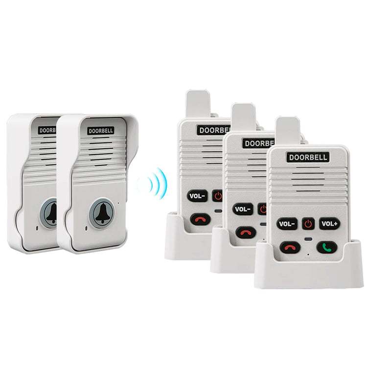Wireless Intercom Doorbell System – 200m Long Range & Two-Way Audio