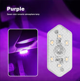 Wireless Multi-Color Car LED Lights – USB Rechargeable Touch Sensor