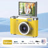 4K Compact Digital Camera – 48MP Student Vlog Camera with 180° Flip Screen