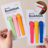 Silicone Bookmark Set - Auto-Turning Reading Accessory