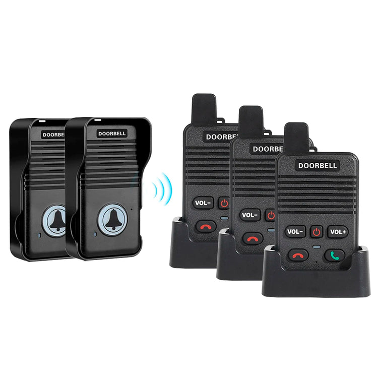 Wireless Intercom Doorbell System – 200m Long Range & Two-Way Audio