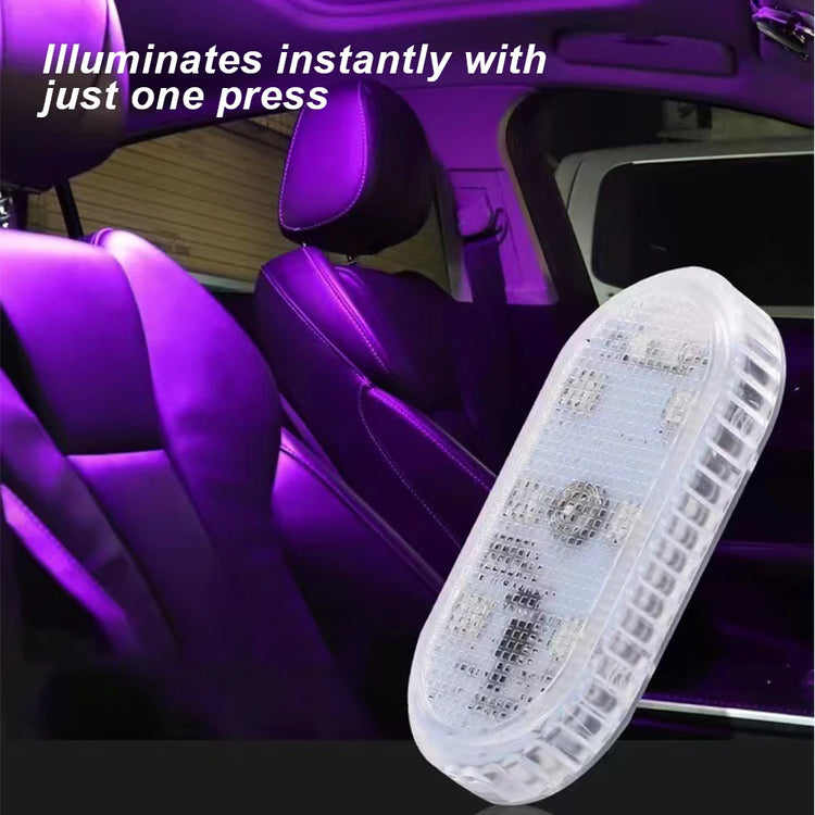 Wireless Multi-Color Car LED Lights – USB Rechargeable Touch Sensor