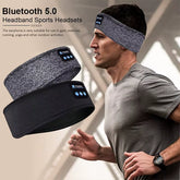 Wireless Bluetooth Sleep Headband – Elastic Sports Headphones & Eye Mask