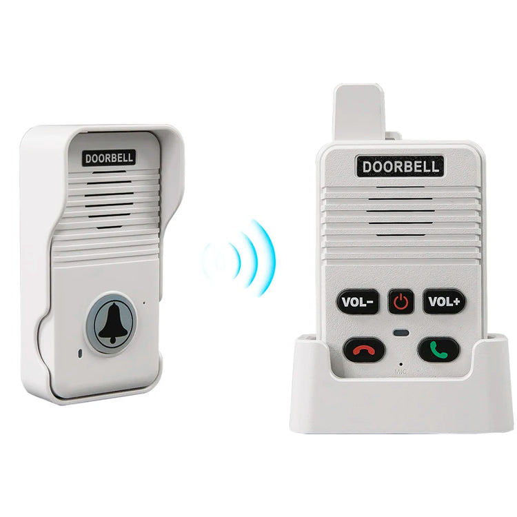 Wireless Intercom Doorbell System – 200m Long Range & Two-Way Audio
