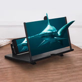 HD Smartphone Screen Magnifier – Folding Desk Stand & Video Amplifier
