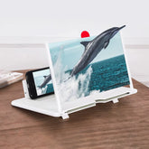 HD Smartphone Screen Magnifier – Folding Desk Stand & Video Amplifier