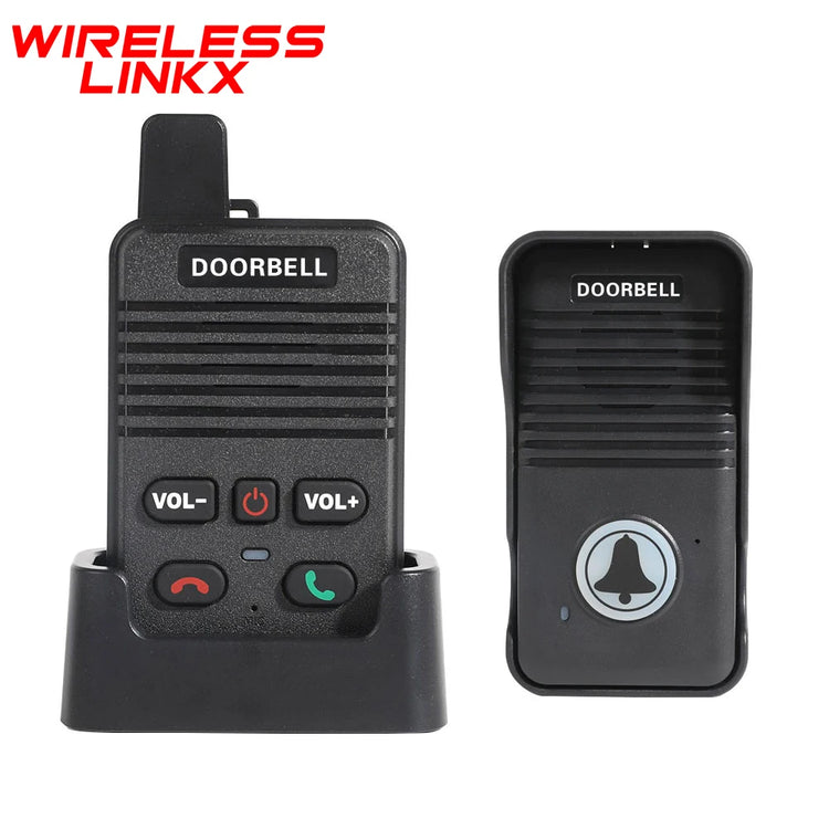 Wireless Intercom Doorbell System – 200m Long Range & Two-Way Audio