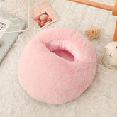 USB Electric Heater Foot Warmer Charging Power Fleece Cartoon Cat Warm Foot Cover Feet Heating Pads for Home Bedroom Sleeping