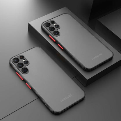 Armor Hard Phone Case for Samsung S25 S23 S24 plus S22 Ultra A14 A34 A54 Cover