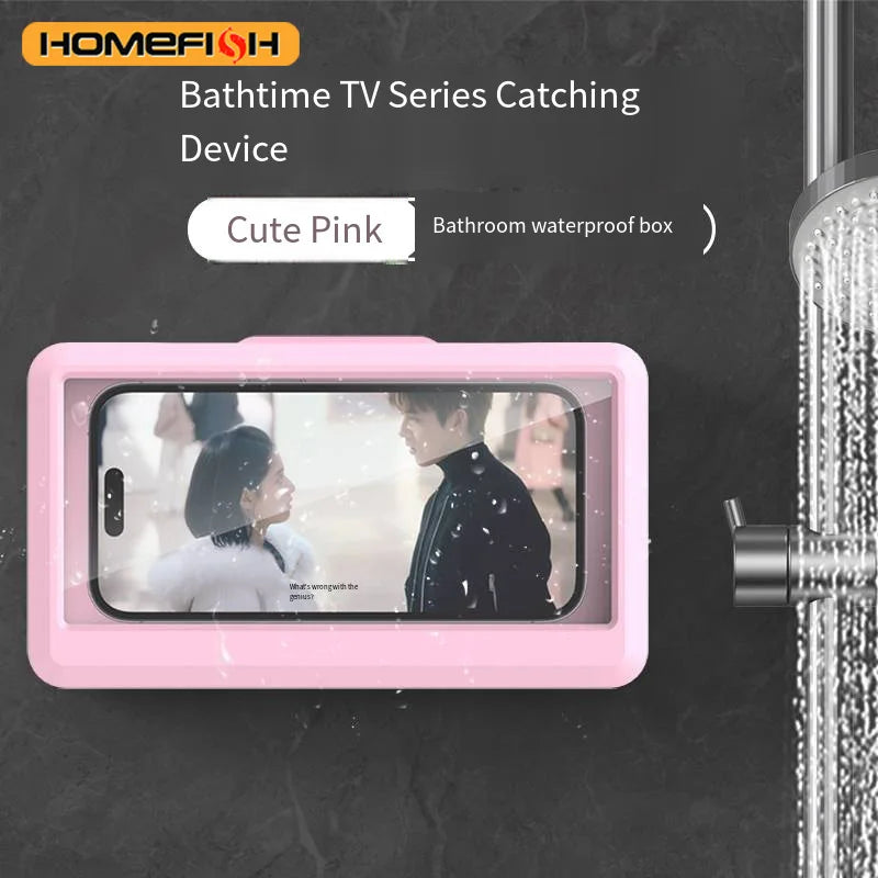 Waterproof Shower Phone Case - Anti-Fog Touchscreen Holder