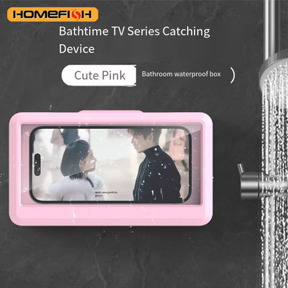 Waterproof Shower Phone Case - Anti-Fog Touchscreen Holder