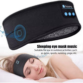 Wireless Bluetooth Sleep Headband – Elastic Sports Headphones & Eye Mask