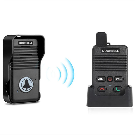 Wireless Intercom Doorbell System – 200m Long Range & Two-Way Audio
