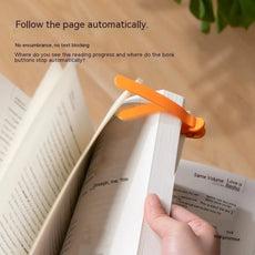 Silicone Bookmark Set - Auto-Turning Reading Accessory